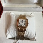 Cartier classic rose gold watch 27mm